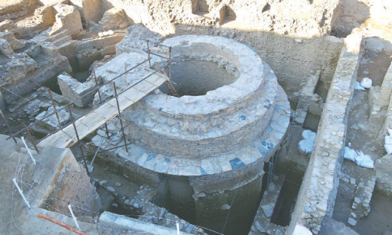 Archaeological Excavations Unearth Pre-Buddhist Sacred Monument in Swat