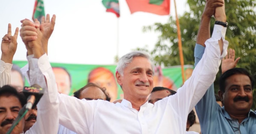 Jahangir Tareen Receives Nomination Papers for 2024 General Elections