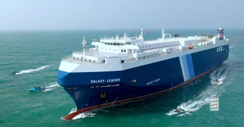 China Urges Iran to Restrain Houthi Attacks on Ships in the Red Sea