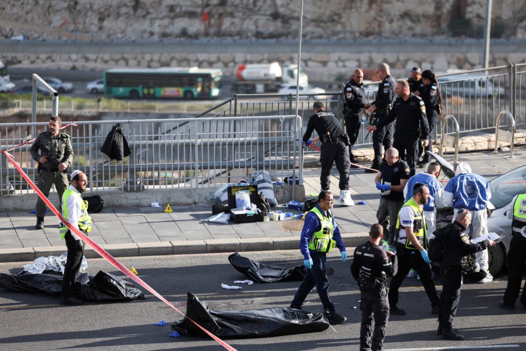 Fatal Terrorist Shooting Near Jerusalem Checkpoint Leaves One Dead and 11 Injured
