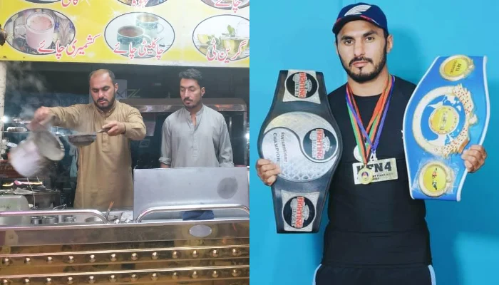 From Chai Wala to MMA Champion: Pakistani Fighter Triumphs on International Stage