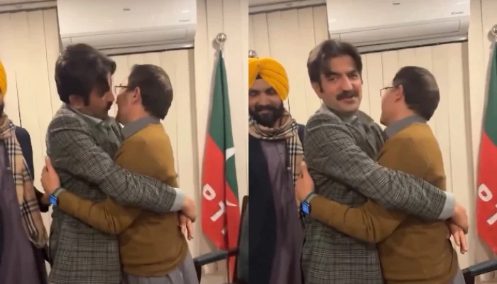 PTI Leaders Sher Afzal Marwat and Barrister Gohar Ali Khan Reconcile