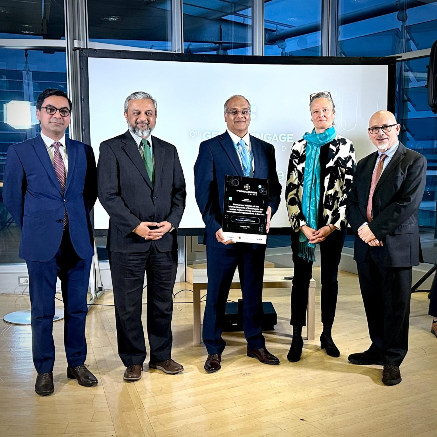 Geneva Engage Awards: Pakistani mission ranked first for social media engagement