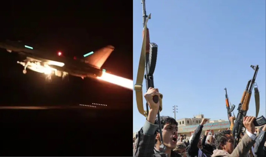 US and UK Conduct Joint Strikes in Yemen Against Huthi Rebels