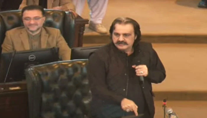 Fiery Victory Speech: KP CM Ali Amin Gandapur Calls for CEC’s Resignation