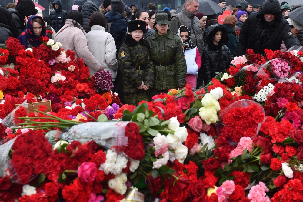 Russia Observes National Day of Mourning Following Concert Hall Massacre
