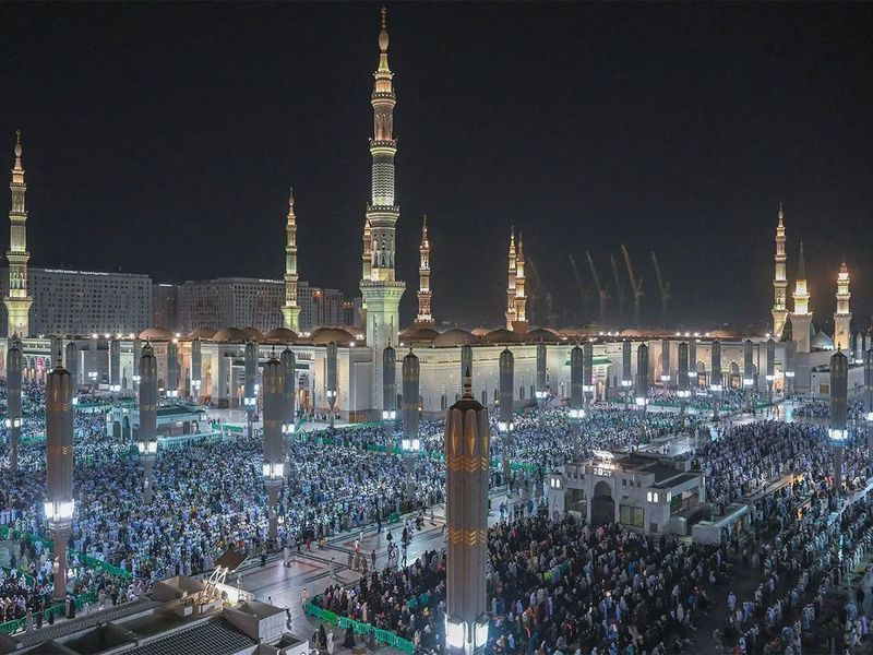 Over 10 Million Visitors Flock to Prophet’s Mosque in First 10 Days of Ramadan