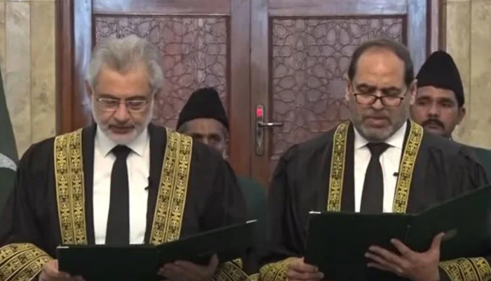 Justice Naeem Akhtar Afghan Sworn in as Supreme Court Judge