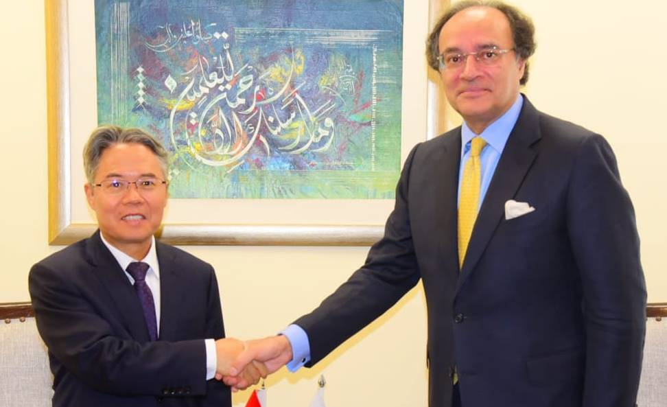 Pakistan’s Finance Minister and Chinese Ambassador Discuss Strengthening Economic Ties