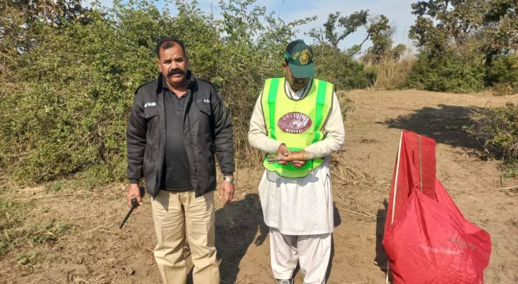 Discovery and Disposal of Indian-Made Mortar Shell in Zafarwal Village