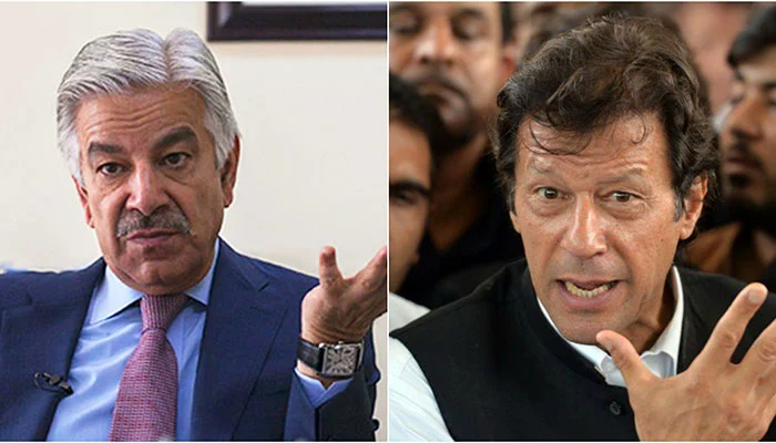 Khawaja Asif: If Imran Khan desires a reduction in tensions, he should refrain from making provocative statements