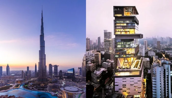 Mukesh Ambani’s Antilia Outvalues Burj Khalifa in Construction Cost