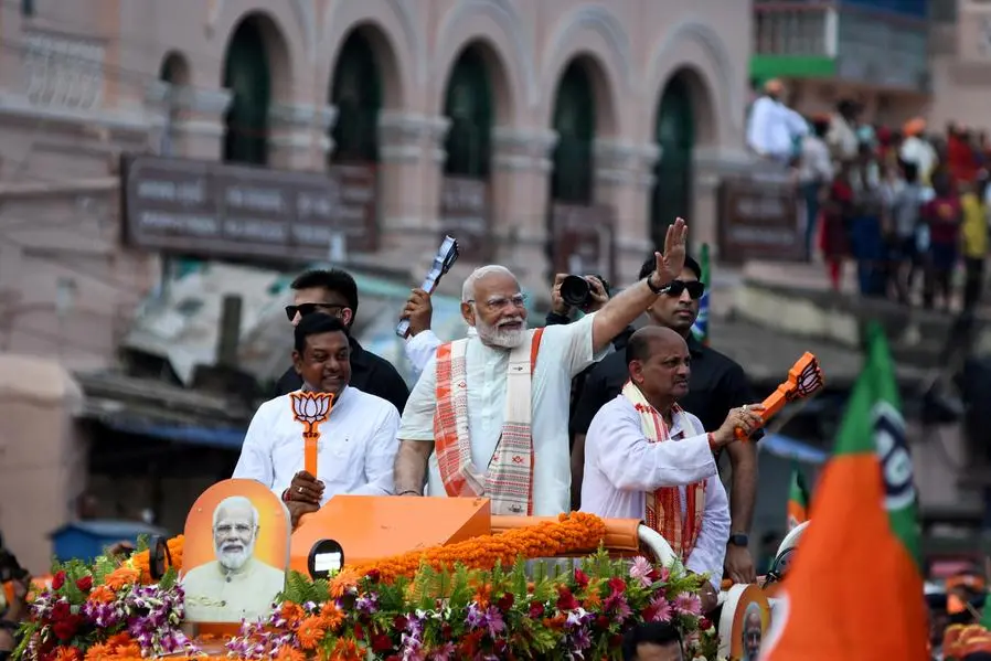 Narendra Modi Poised for Historic Third Term Victory, BJP Falls Short of Majority