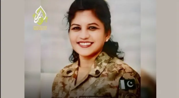 Pakistan Army Elevates First Christian Female Officer to Brigadier Rank