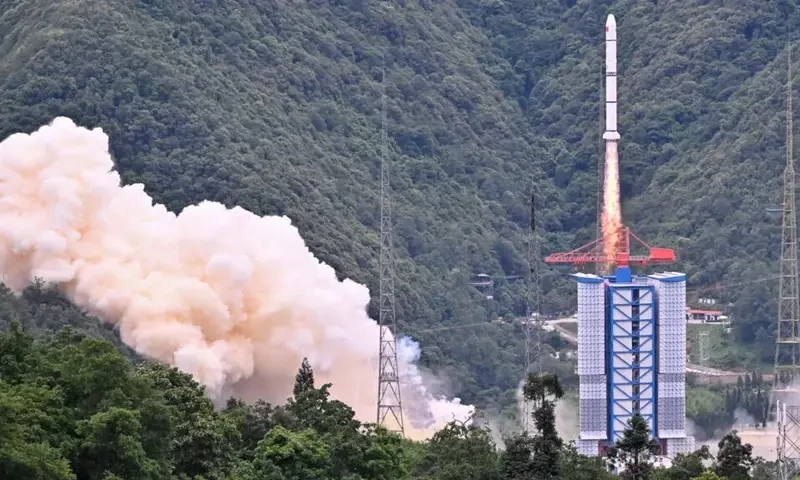 China and France Launch Most Powerful Astronomy Satellite to Study Star Explosions