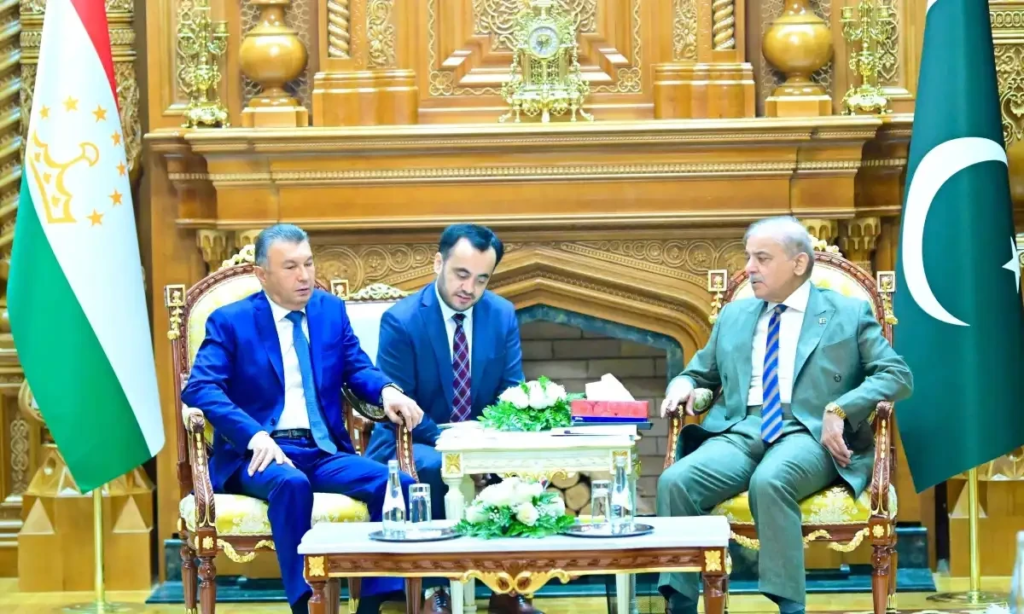 PM Shehbaz Sharif Invites Tajikistan to Use Karachi Port for Transit Trade