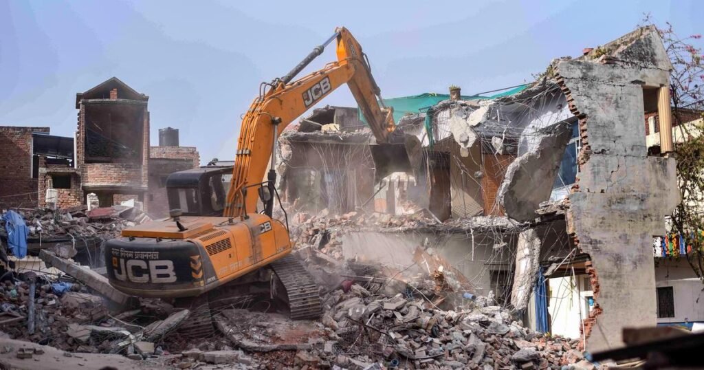 Home of Muslim politician demolished in India