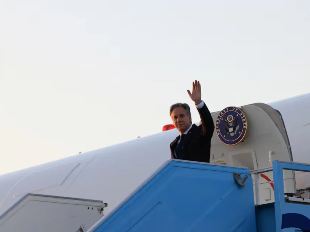 Blinken arrives in Middle East to intensify efforts for a Gaza ceasefire