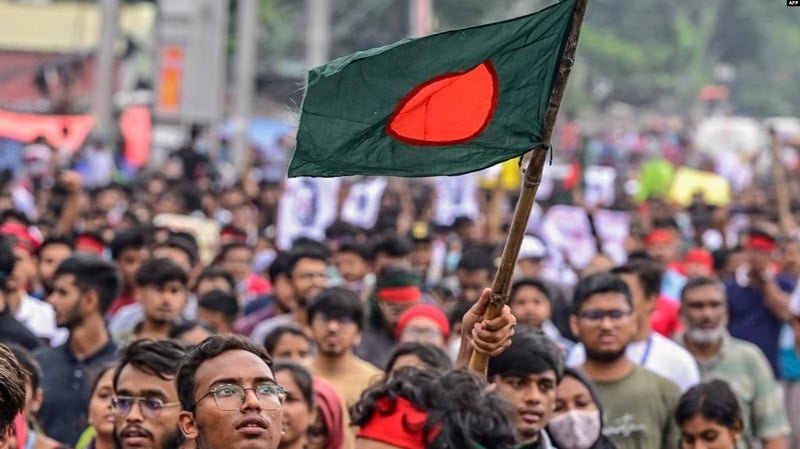 Bangladeshi Students Initiate Nationwide Civil Disobedience Movement