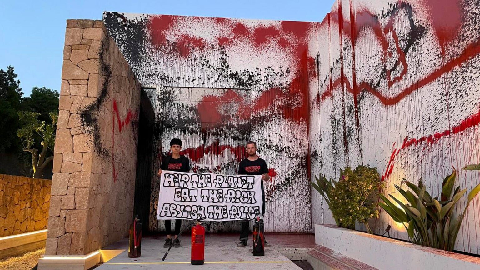 Messi’s home in Spain was attacked by environmental activists sparking a row between Argentina and Spain