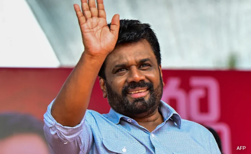 Sri Lanka’s Marxist candidate emerges with an early lead in the presidential election