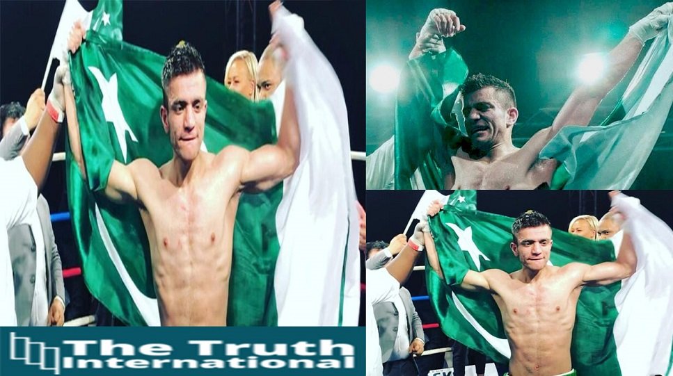 Pakistani boxer usman wazeer knocks down Indian rival in just 65 seconds