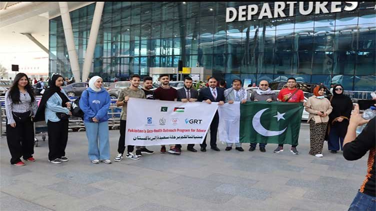 Second Group of Palestinian Medical Students Arrives in Pakistan to Continue Their Studies