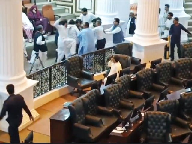 KP Assembly Erupts in Chaos as MP Supporters Clash