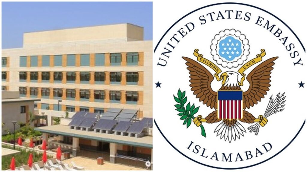 The US Embassy in Islamabad extends Visa services suspension for more days The US Embassy in Islamabad extends Visa services suspension for five more days