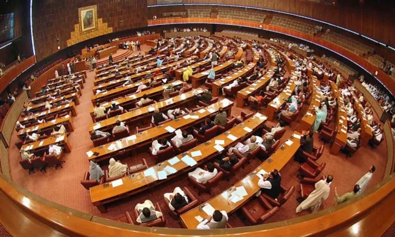constitutional amendment in the National Assembly with five members short of the required majority for passage