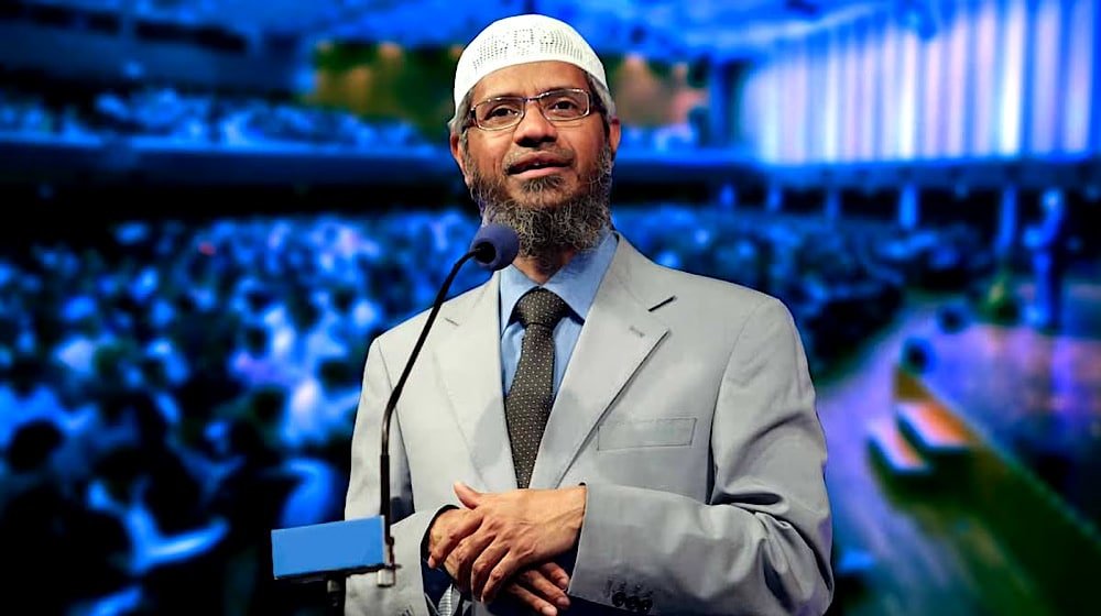 “Dr. Zakir Naik laments the spreading of false rumors about Islam.”