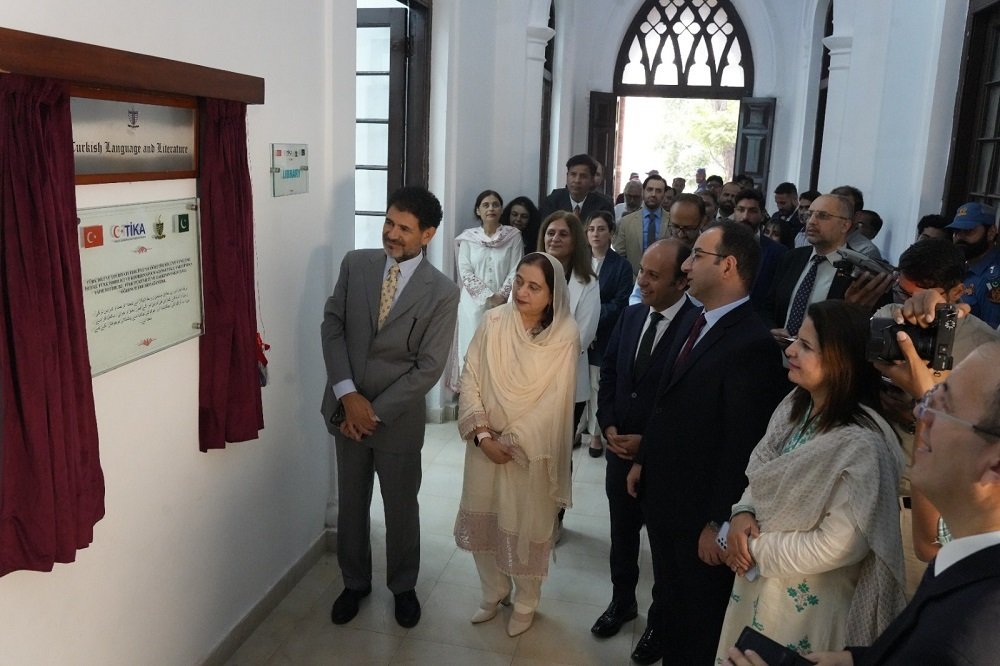Turkish language center launched at the Government College University in Lahore