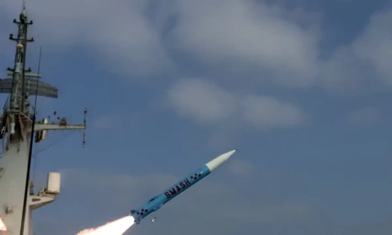Pakistan Navy Successfully Tests Ship-Launched Ballistic Missile