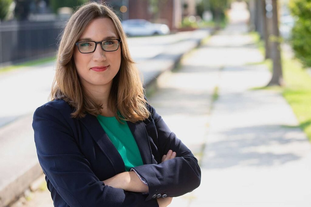 Sarah McBride _ the first transgender elected to the US House of Representative