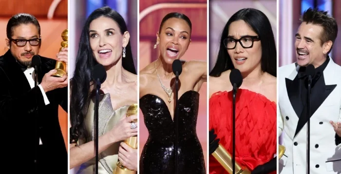 list of winners from the 82nd Golden Globe Awards
