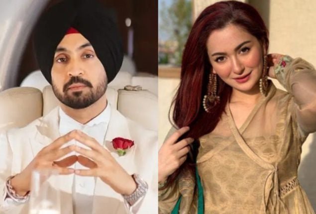 Hania Aamir and Diljit Dosanjh spark rumor of collaboration after being spotted together in the UK