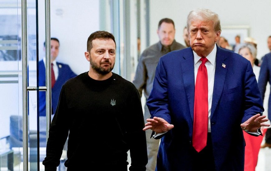 Trump Halts US Military Aid to Ukraine Amid Tensions with Zelensky Trump urges Ukraine to hold elections, criticises Zelenskyy, and claims Russia holds the advantage amid ongoing war.