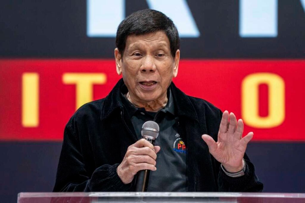 Rodrigo Duterte Taken into Custody Following ICC Arrest Warrant