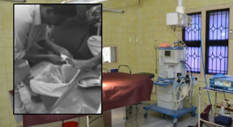 Shocking Video Reveals Sweeper Performing Medical Procedures at Punjab Hospital