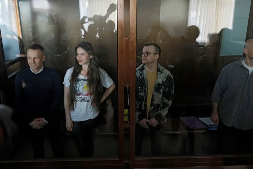 Russian Prosecutors Seek Nearly Six-Year Sentences for Journalists Accused of Ties to Navalny