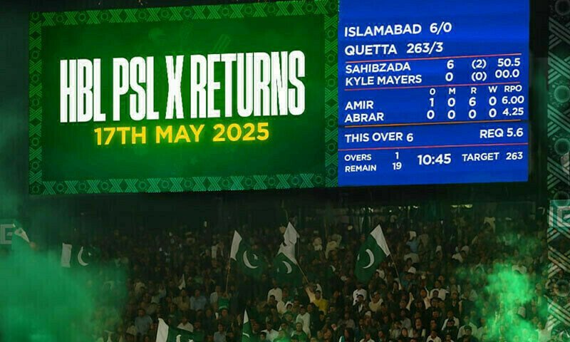 PSL 10 Boosted as Big Stars Confirm Return for Remaining Matches