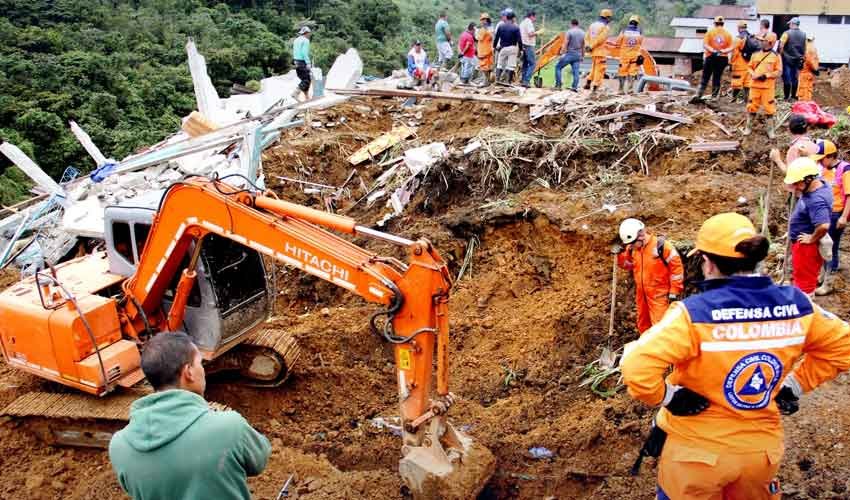 At Least 10 Dead, 15 Injured in Colombia Landslide Triggered by Torrential Flooding