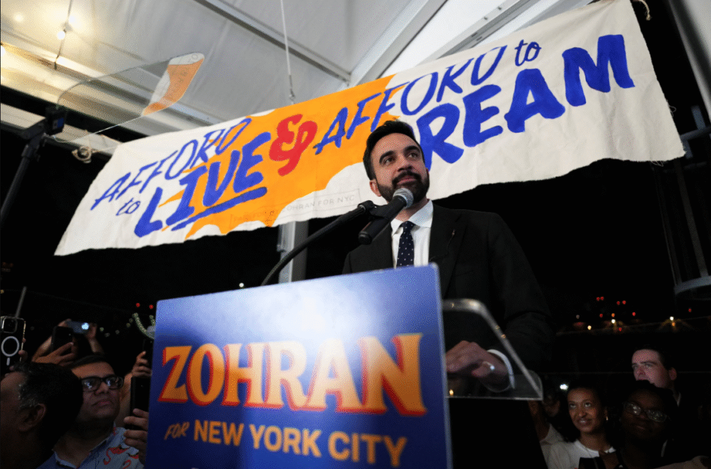 Zohran Mamdani takes office as New York mayor, pledging socialist reforms on housing, transit, childcare, and affordability.