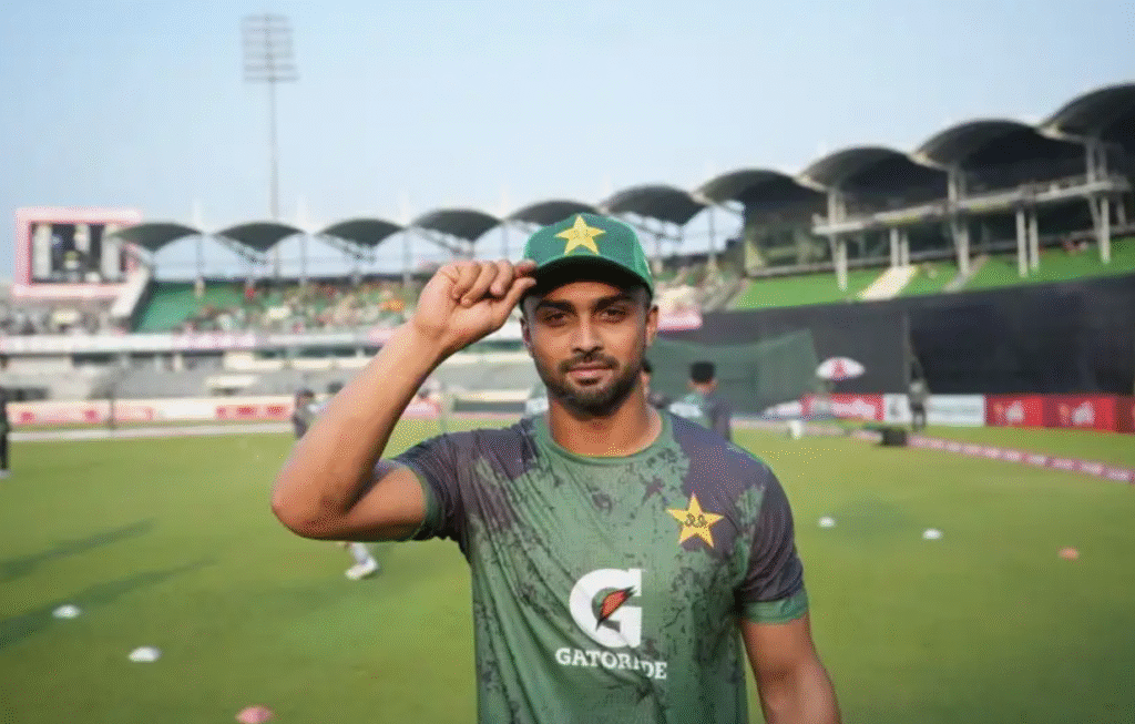 Ahmed Daniyal T20I debut