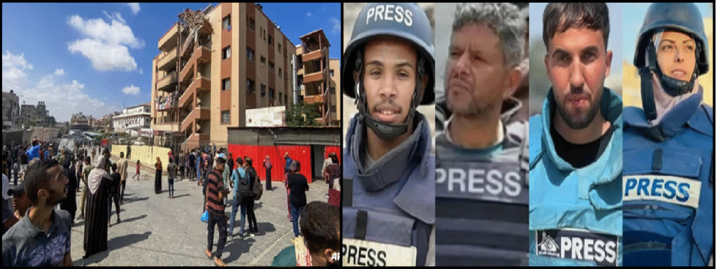 Israeli strike on Nasser Hospital