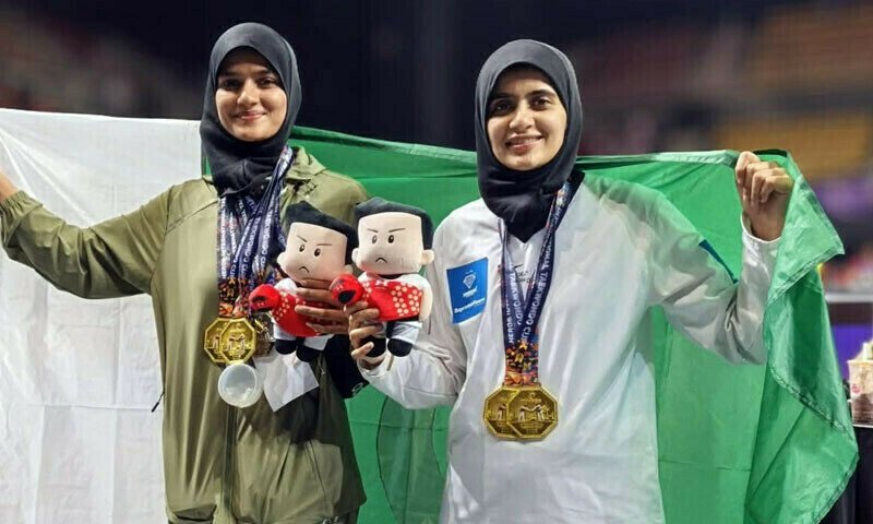 Pakistani Women Shine at International Taekwondo Championship
