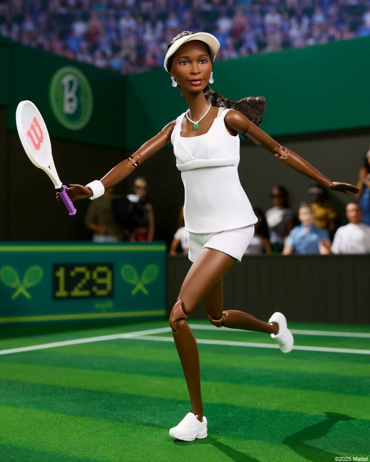 Venus Williams Joins Barbie’s Inspiring Women Series with Tribute to Her Historic Wimbledon Win