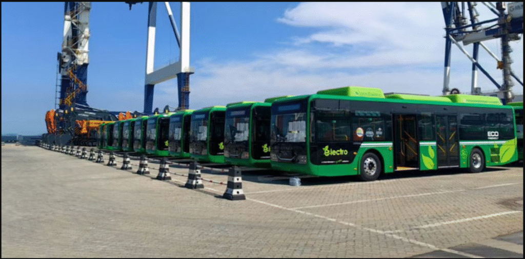 Electric buses in Punjab