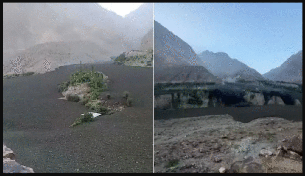 Ghizer District Faces Flooding Emergency After Glacier Burst in Gupis Ghizer glacier burst