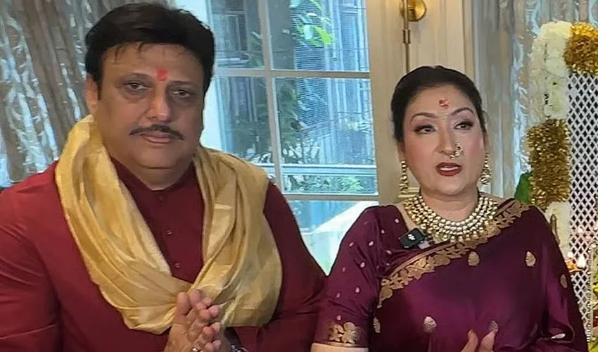 Govinda and Sunita Ahuja Quash Separation Rumours with Ganesh Chaturthi Celebration